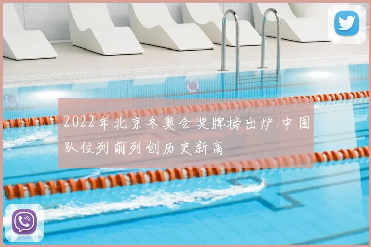 2022年北京冬奥会奖牌榜出炉 中国队位列前列创历史新高